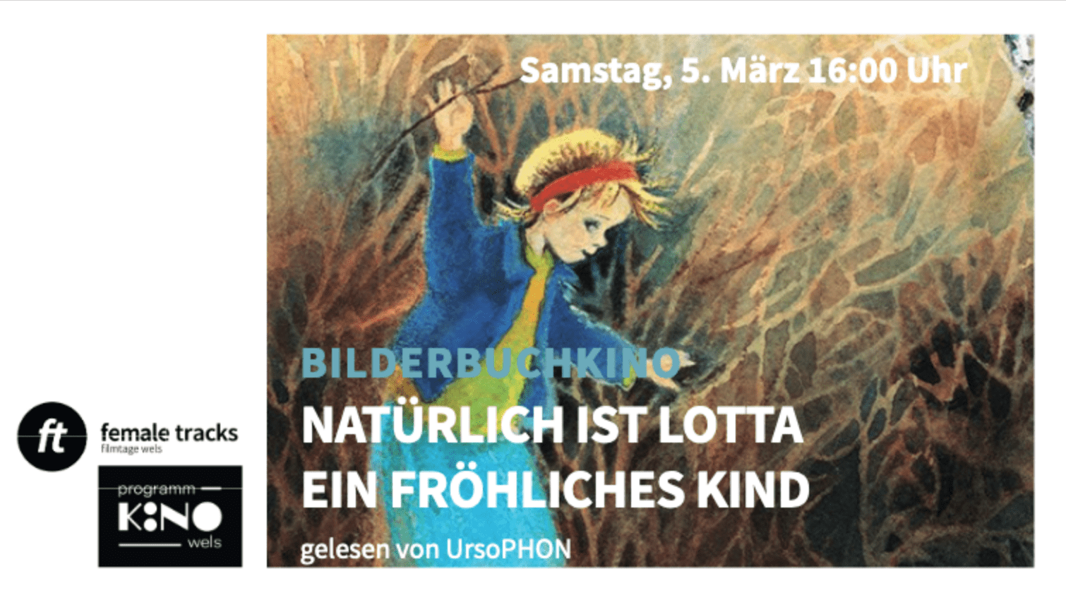 female tracks 2022: NATÜRLICH IST LOTTA EIN FRÖHLICHES KIND