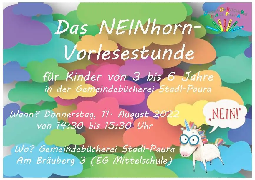 Das NEINhorn Vorlesestunde
