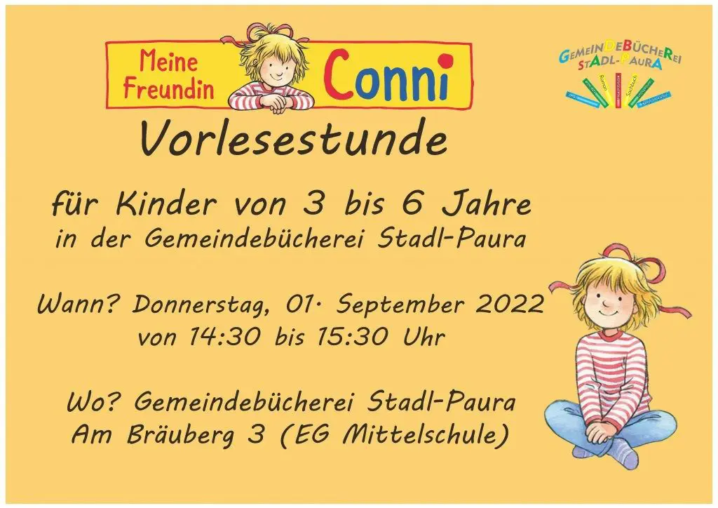Meine Freundin Conni Vorlesestunde