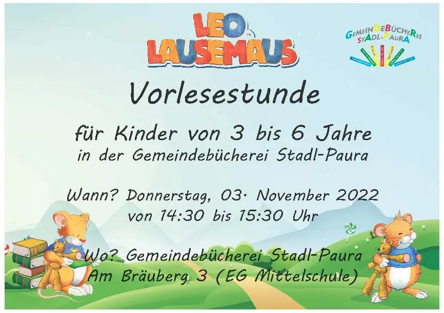 Leo Lausemaus Vorlesestunde