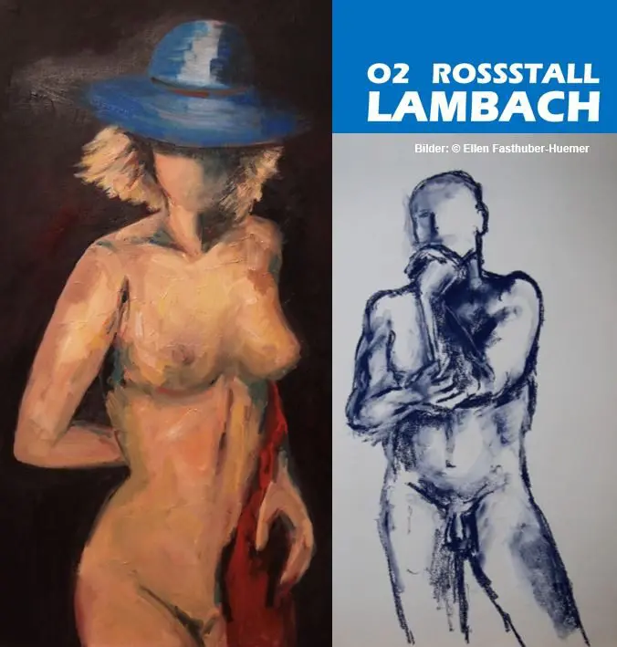 O2-Kunst&Kultur-AKADEMIE - AKT-Zeichnen mit Modell