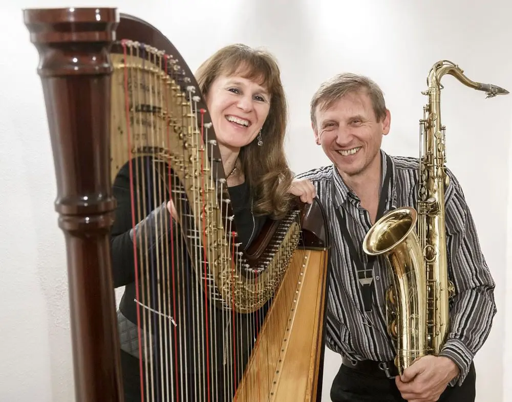 Sigi Finkel & Monika Stadler - WUNDERVOLLE SAX & HARP - MUSIC
