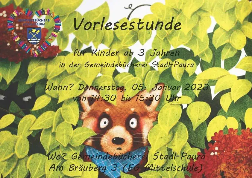 Panda Pai Vorlesestunde