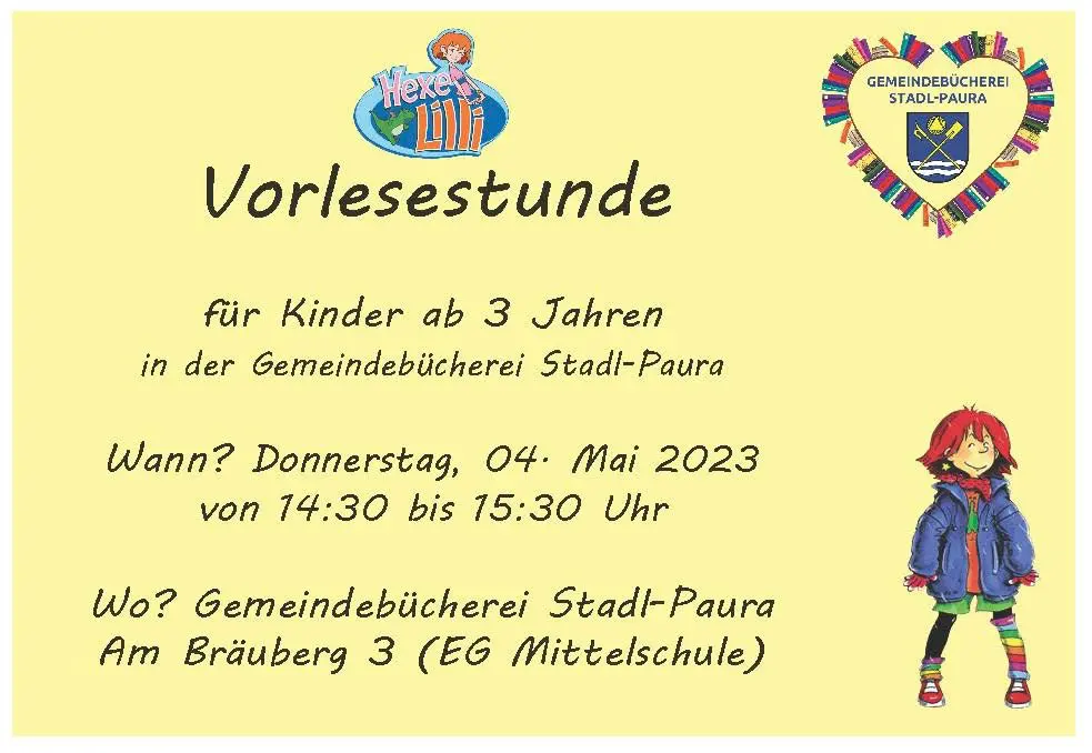 Hexe Lilli Vorlesestunde