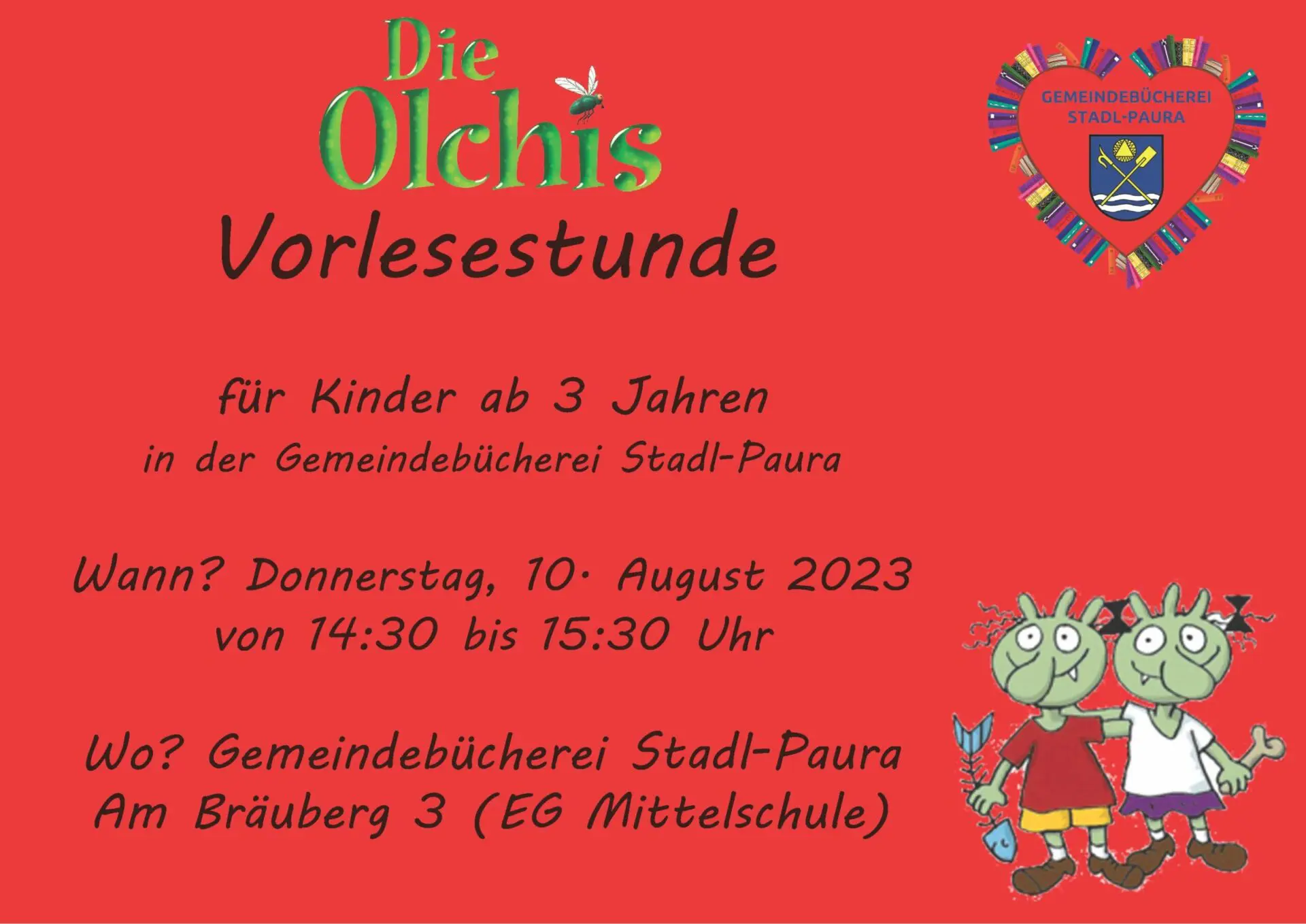 Die Olchis Vorlesestunde