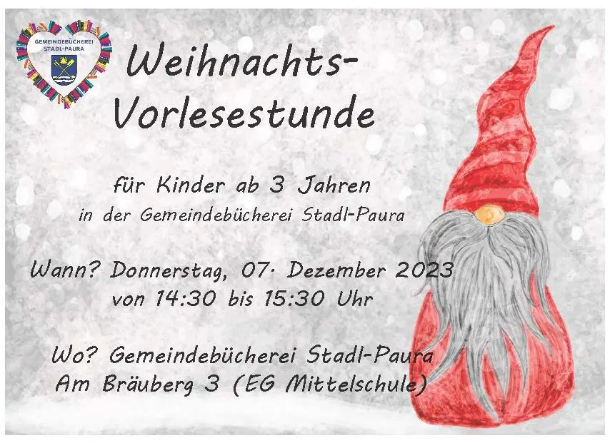 Weihnachts Vorlesestunde