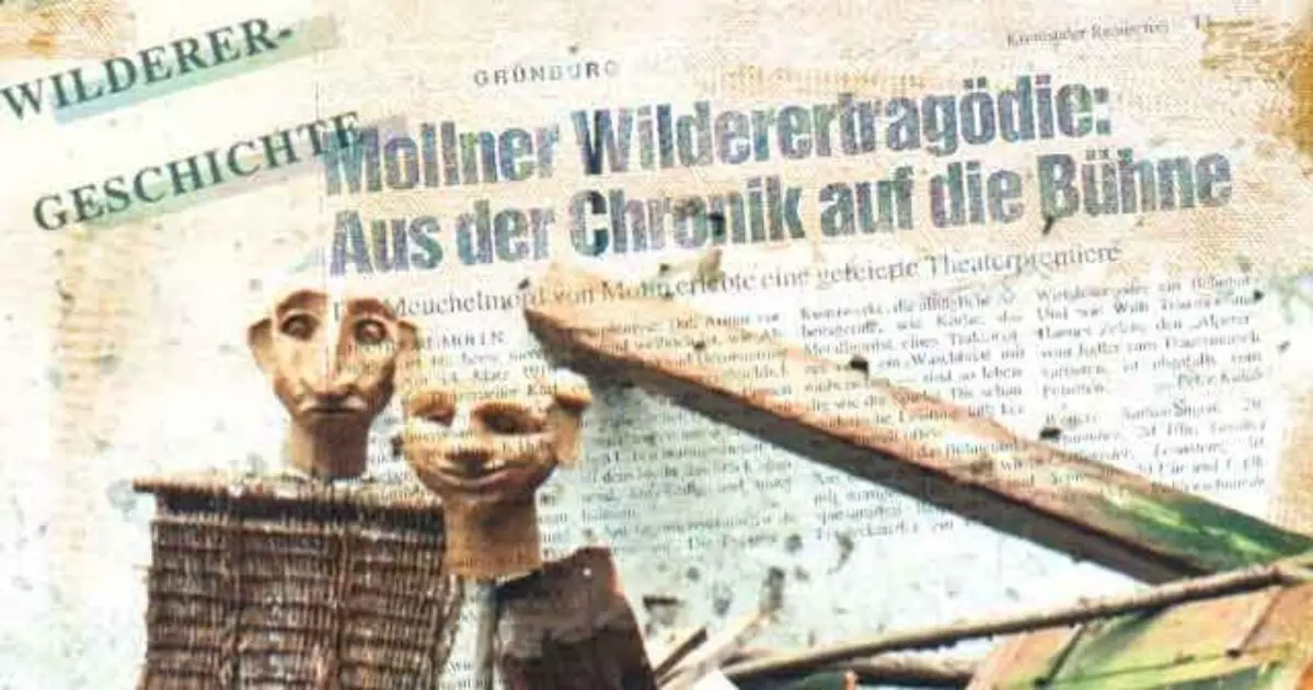 Puppen der Inszenierung „Waidmannsheil oder Meuchelmord in Molln“ - 18.06.2023