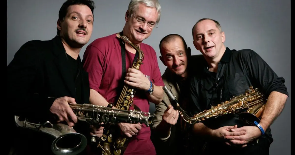 Saxofour „Rhythm of the world – Ein friedlich Ton“