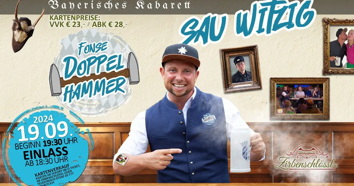 Fonse Doppelhammer "Sau Witzig"