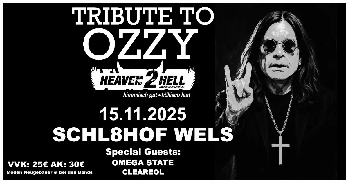 TRIBUTE TO OZZY by Heaven2Hell