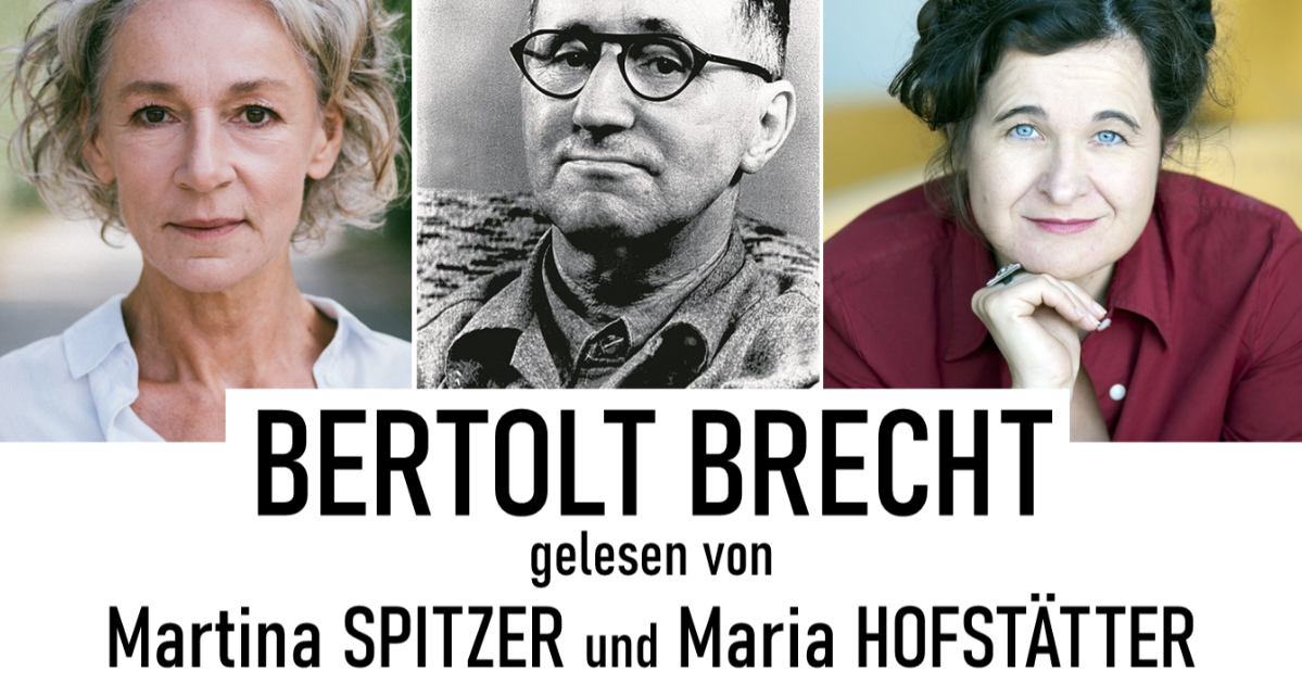 Maria Hofstätter & Martina Spitzer lesen Bertolt Brecht