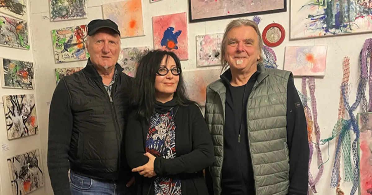 Ausstellungseröffnung "ART LINE TRIO"