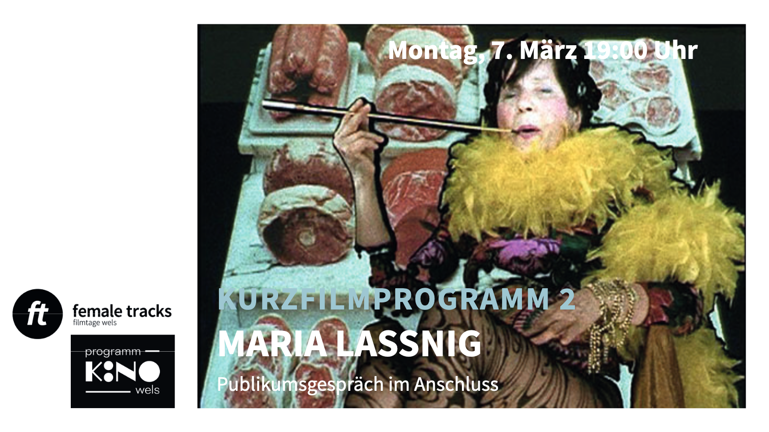 female tracks 2022: Kurzfilmprogramm MARIA LASSNIG