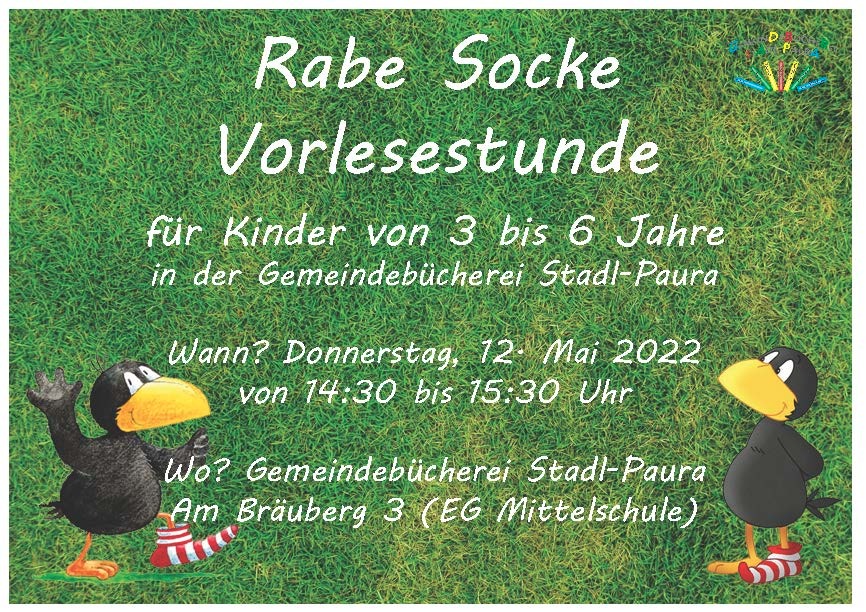 Rabe Socke Vorlesestunde