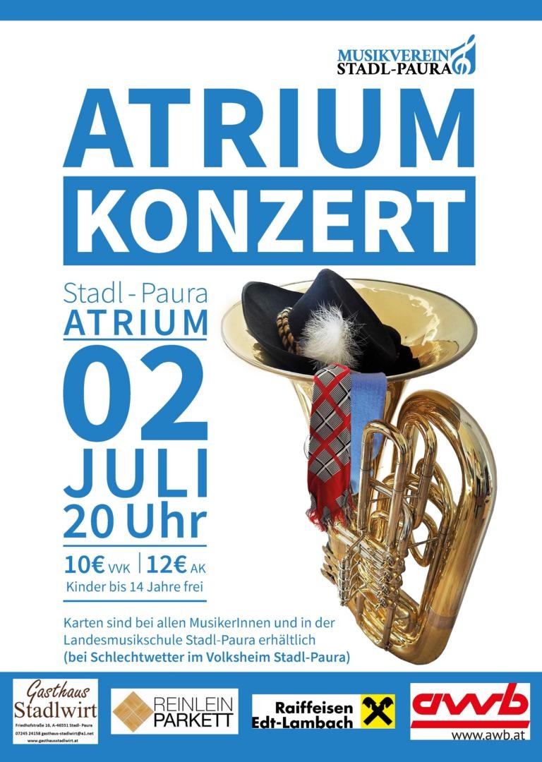ATRIUM KONZERT Musikverein Stadl-Paura