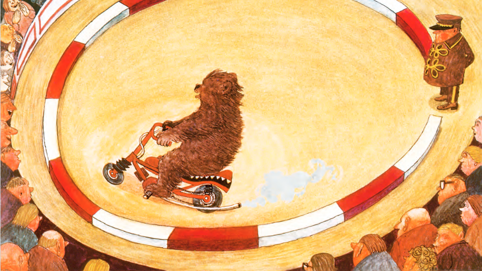 Bilderbuchkino "Der Bär auf dem Motorrad"