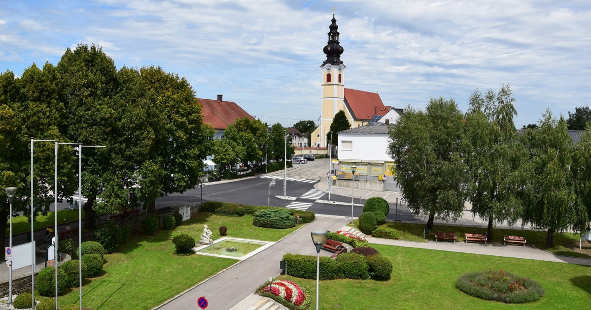 Kirtag im Ortszentrum in Gunskirchen