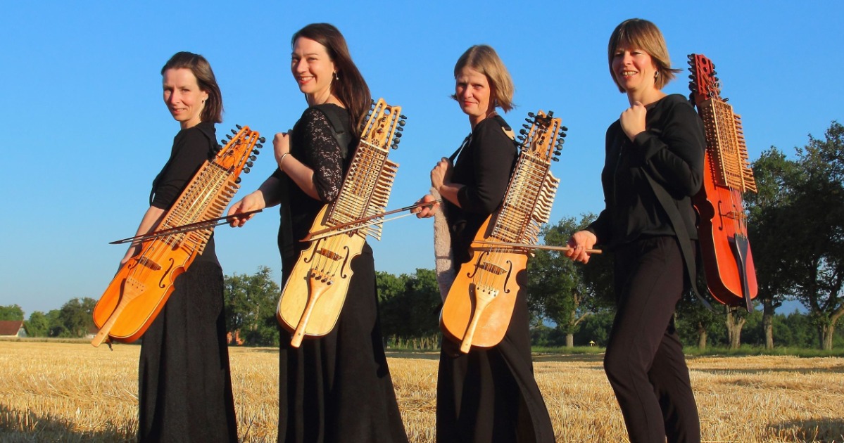 Sommerkonzerte Klangraum St. Peter: Nyckelharpa Quartett