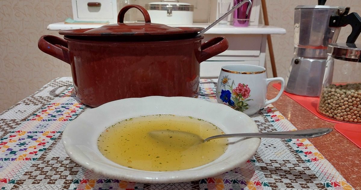 Das macht die Suppe nicht fett!