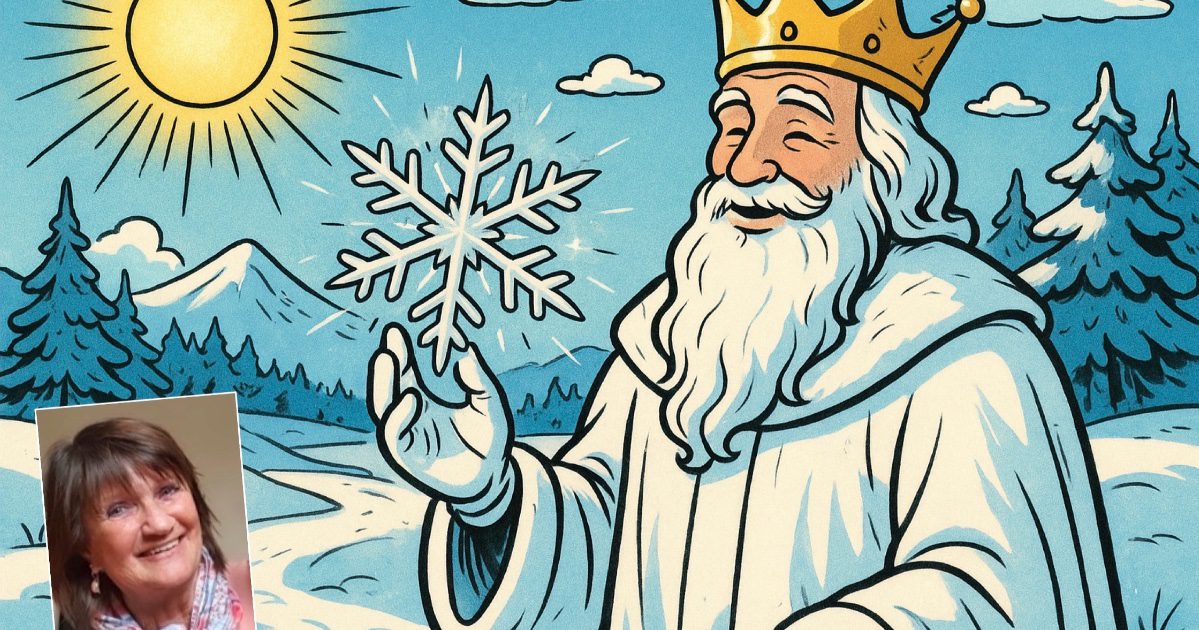 König Winter, der Schneestern und die Sonne