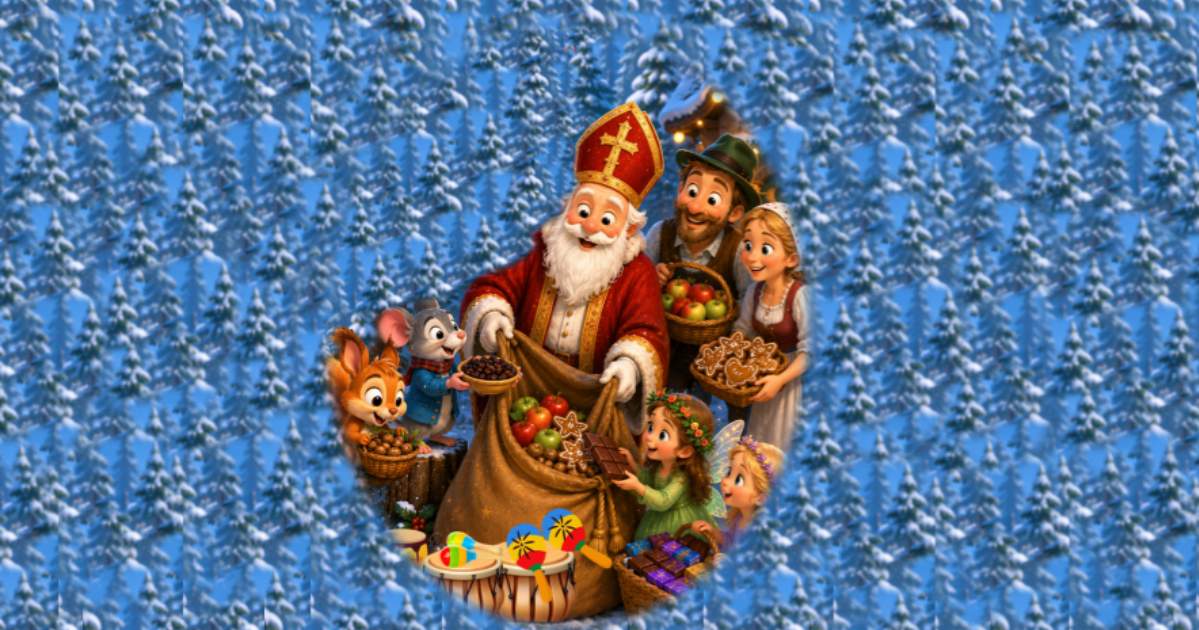 Rhythmische Klangmärchen mit Lisa - "Kann ich dir helfen, lieber Nikolaus ?"